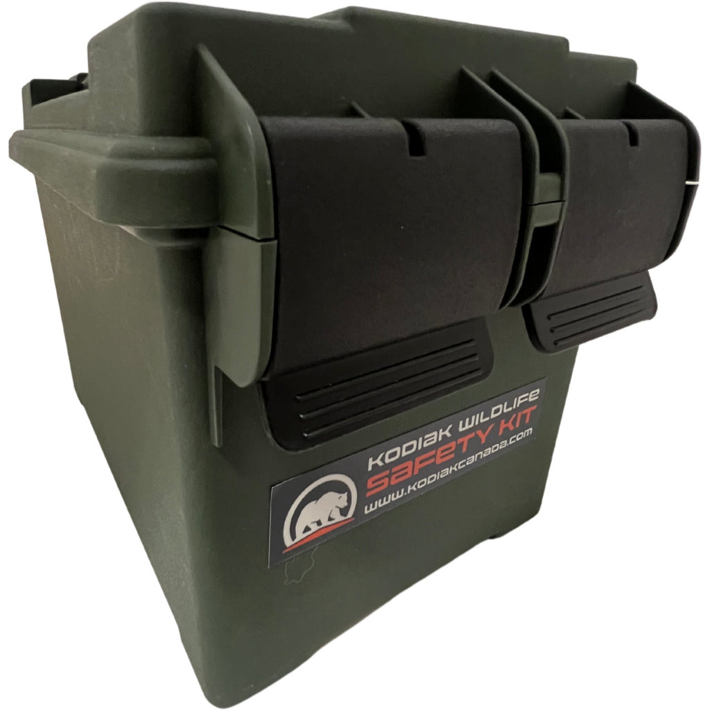 Water Resistant Hard Shell Bear Safety Kit w/ Whistlers – Kodiak