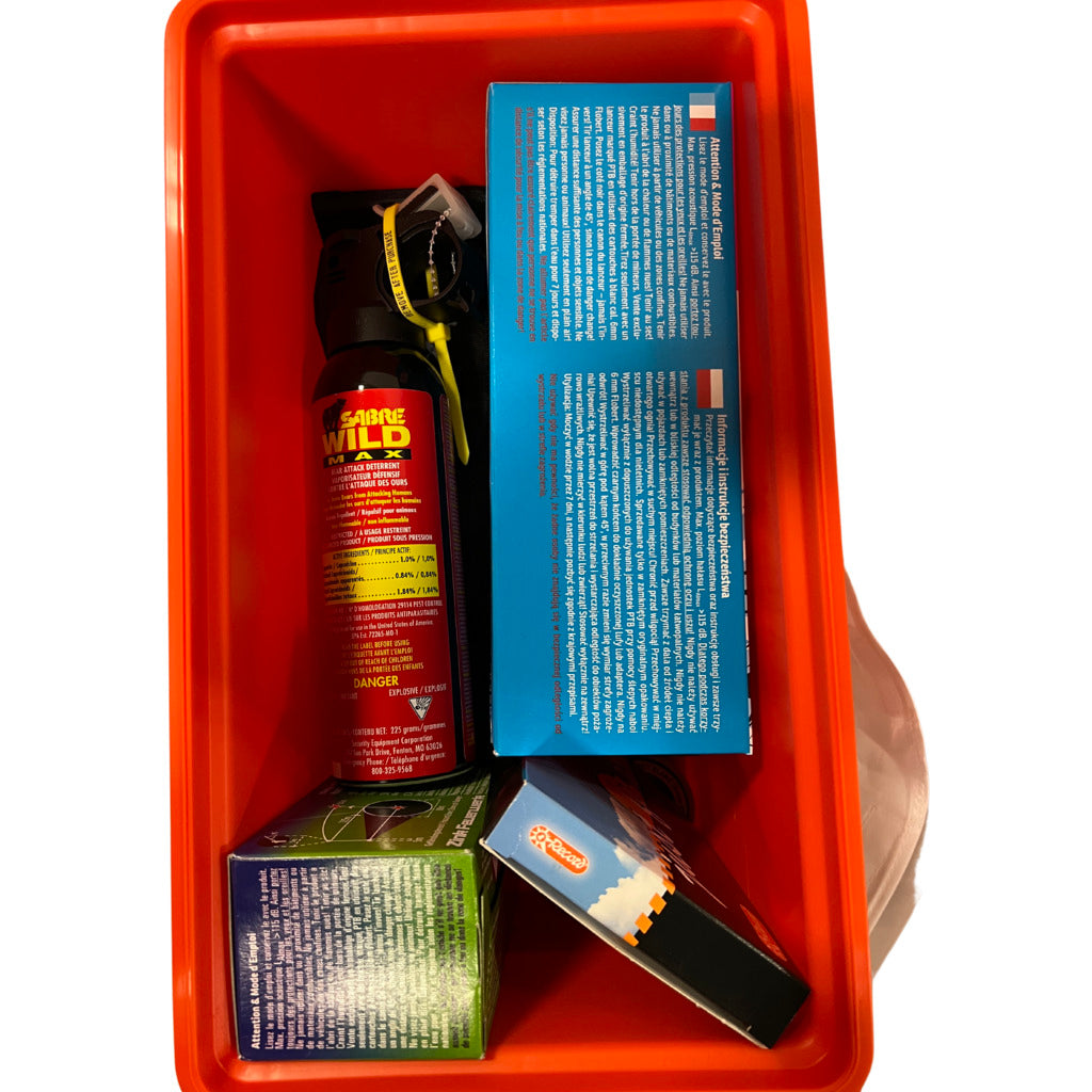 Water Resistant Hard Shell Kit with Double Shot Pistol Kodiak