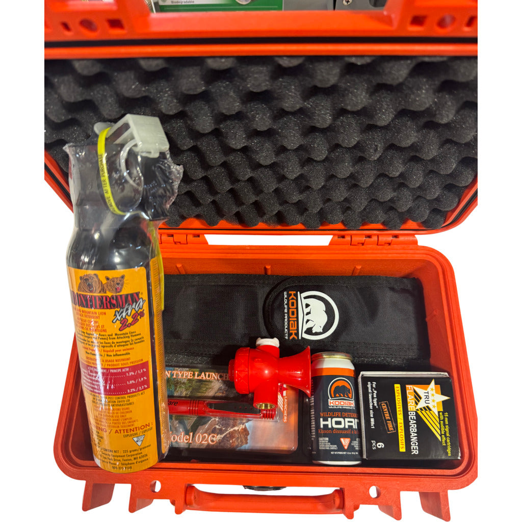 Bear Necessities Pelican Case Wildlife Kit with foam – Kodiak