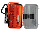 Empty Waterproof Flare/Bear Banger Case w/ Carabiner