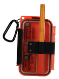 Empty Waterproof Flare/Bear Banger Case w/ Carabiner
