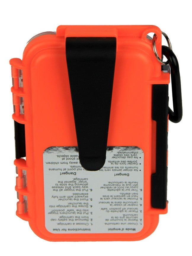 Waterproof Bear Banger Case w/ 6 Red Flares & pen launcher Kodiak