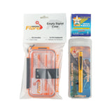 Waterproof Bear Banger Case w/ 6 Whistlers & pen launcher