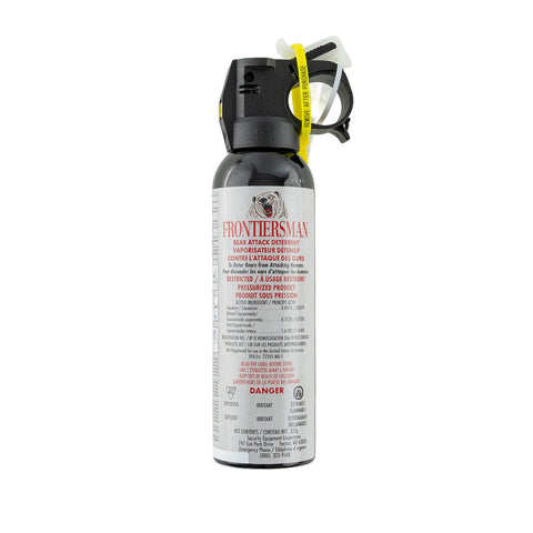 Frontiersman Bear Spray with Glow-in-the-Dark Safety Wedge
