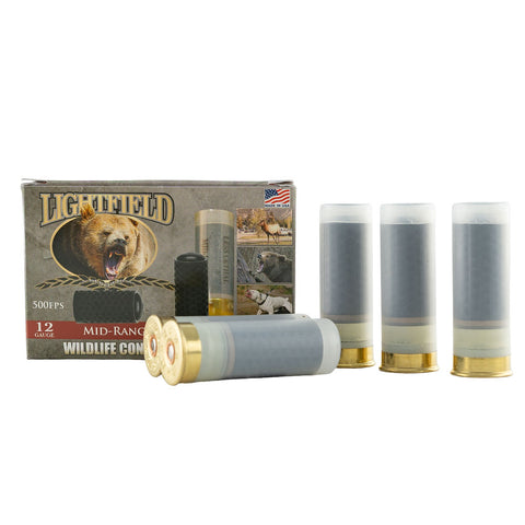 Lightfield 12 Gauge Mid-range Rubber Slug Ammunition