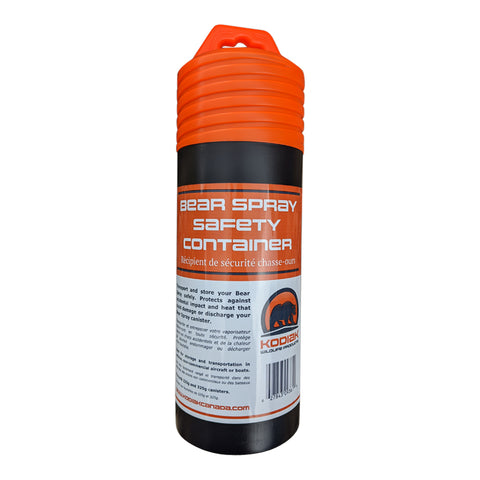 Bear Spray Safety Container with Foam