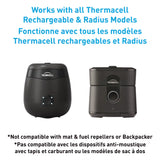 80 hour refill for Rechargeable Thermacell Radius Zone Mosquito Repeller
